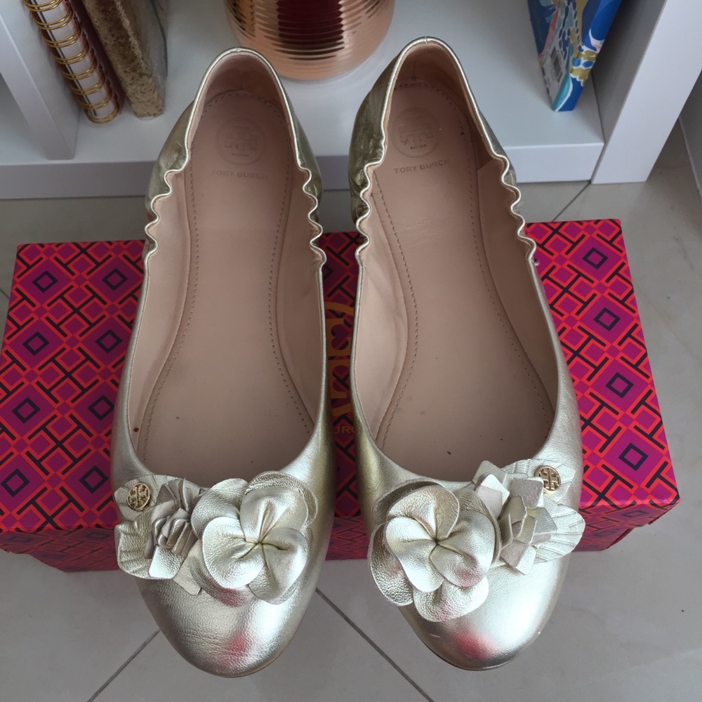 EUC Tory Burch flats.☀️🌟